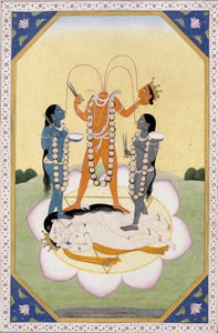 Chhinnamasta, S. 1800 af Unbekannt