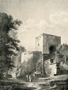 Hovedporten til Alhambra, 1800-tallet, 1907. af Unbekannt