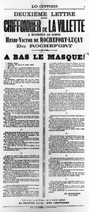 Chiffonnier de La Villette, fra franske politiske plakater af Pariserkommunen, maj 1871 af Unbekannt