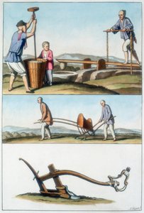 Kinesisk landbrug, 1825-1835 af Unbekannt