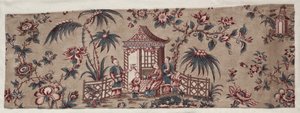 Chinoiserie Design, begyndelsen af 1800-tallet. af Unbekannt