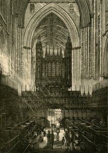 Kor af York Minster, 1898. af Unbekannt