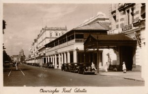 Chowringhee Road, Calcutta, 1940 af Unbekannt