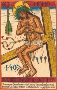 Kristus som sorgens mand, 1507. af Unbekannt