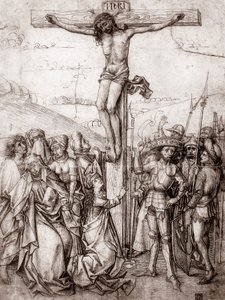 Kristus på korset, c1480 af Unbekannt
