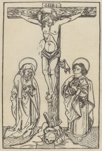 Kristus på korset, ca. 14801500. af Unbekannt