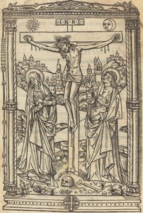 Kristus på korset, ca. 1490. af Unbekannt