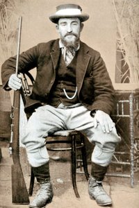 Christiaan de Wet, boersoldat og politiker, ca. 1900 af Unbekannt