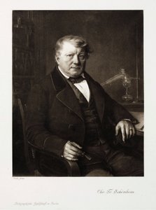 Christian Friedrich Schonbein, tysk kemiker, ca. 1860 af Unbekannt