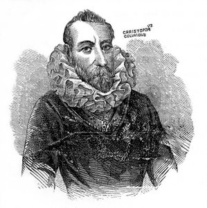 Christopher Columbus, italiensk opdagelsesrejsende og handelsmand, c1872 af Unbekannt