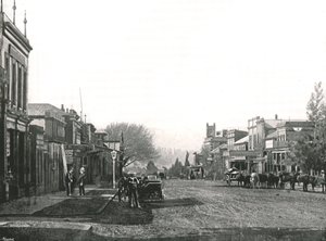 Church Street, Maritzburg, Sydafrika, 1895. af Unbekannt