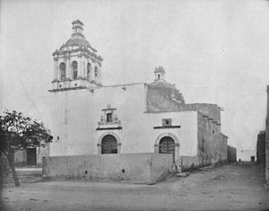 Church of Guadaloupe, Chihuahua, Mexico, c1897. af Unbekannt