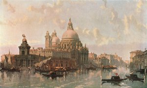 Santa Maria della Salute-kirken, Venedig, 1862, c1902. af Unbekannt