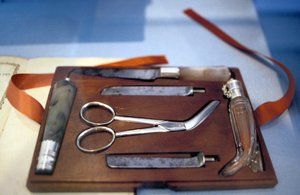 Omskæringssæt, hollandsk, 1827 af Unbekannt