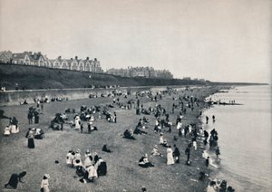 Clacton-On-Sea - På stranden, 1895 af Unbekannt