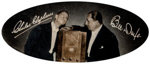 Clapham og Dwyer, musikalske og radiohumorister, 1935 af Unbekannt