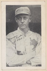 Clarence Walker, L.F. Phil - A., fra baseball-strimmelkort W575-2, ca. 1921-22. af Unbekannt