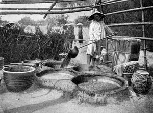 Clarifying Sugar Chane Juice, Ris, Vietnam, 3 af Unbekannt