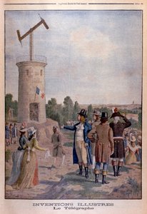 Claude Chappe 1763-1805, fransk ingeniør og opfinder, c1901 af Unbekannt