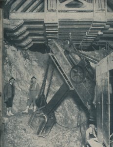 Clawing Out the Heart of a Mountain for a Colorado City Tunnel, c1935 af Unbekannt