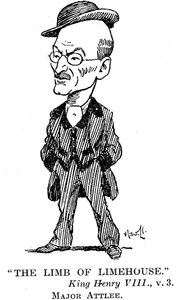 Clement Atlee 1883-1967 britisk Labour-statsmand, 1932 af Unbekannt