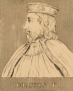 Clovis I, 466-511, 1830. af Unbekannt