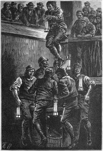Kulmineulykke, Seaham Colliery, County Durham, 1880 c1895 af Unbekannt