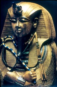 Tutankhamons kiste, oldtidens egyptiske farao, c1325 f.Kr af Unbekannt