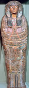 Kiste for den gamle egyptiske præst Khons-Da-Khred, c1085 f.Kr. af Unbekannt