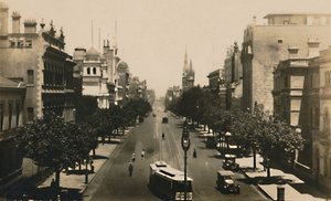 Collins Street, Melbourne, Australien, c1920
