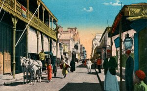 Colmar Street, Suez, Egypten, 20. århundrede af Unbekannt