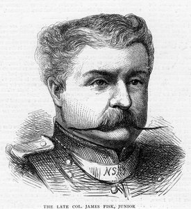 Oberst James Fisk, Junior, c1800-tallet af Unbekannt