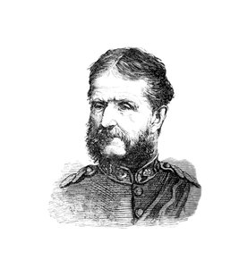 Oberst Nugent, Commanding the Royal Engineers, c1882 af Unbekannt