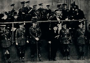 Kolonitropper går gennem London, 1919, 1945. af Unbekannt