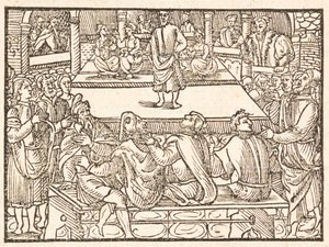 Komedier af Terence af Jean de Roigny, 1552. af Unbekannt
