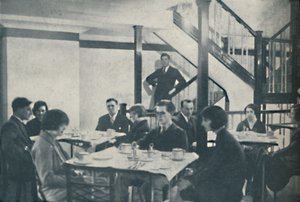 Komfort for passagerer og kabinen af en vidunderlig central kontrol, c1935 af Unbekannt