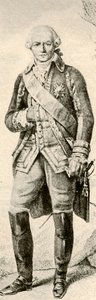 Comte de Rochambeau, viser kjole fra en fransk officer, 1791, 1937. af Unbekannt
