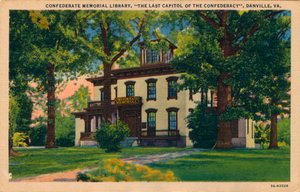 Confederate Memorial Library, Danville, Virginia, 1938 af Unbekannt