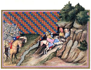 Konference af jarlen af Gloucester og en irsk høvding, Richard IIs kampagne i Irland, 1399, 18 af Unbekannt