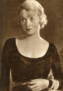 Constance Bennett, amerikansk skuespillerinde, 1933 af Unbekannt