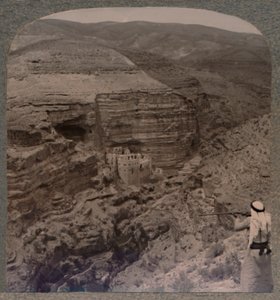 Elias kloster. Beduiner skyder, c1900 af Unbekannt