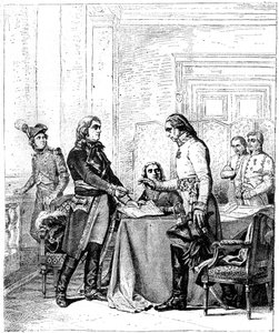 Konvention efter slaget ved Marengo, Italien, 15. juni 1800 1882-1884 af Unbekannt