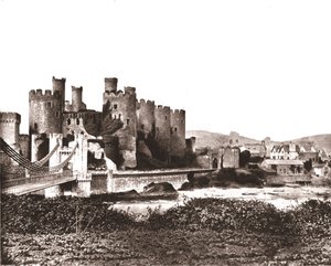 Conway Castle, North Wales, 1894. af Unbekannt