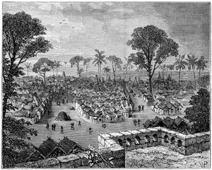 Coomassie, Ashanti-krigen, Afrika, 1900 af Unbekannt
