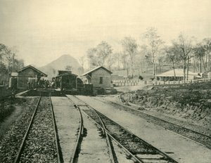 Cooran Railway Station, Queensland, 1901. af Unbekannt