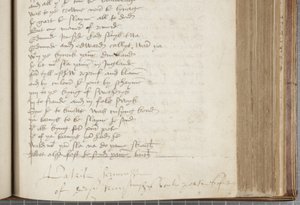 Kopi af Chronicle Andrew af Wyntoun, Fol 224 recto, detalje, ca. 1550 (blæk på papir) af Unbekannt