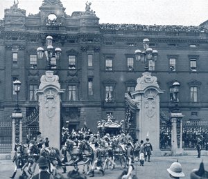 Kroning af kong George V og dronning Mary, London, 1911. af Unbekannt