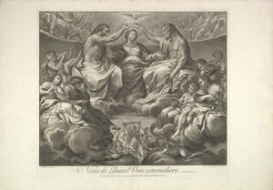 Jomfruens kroning, 1741. af Unbekannt