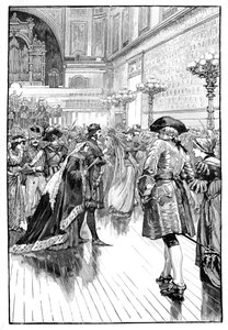 Kostumebal i Buckingham Palace, c1840
