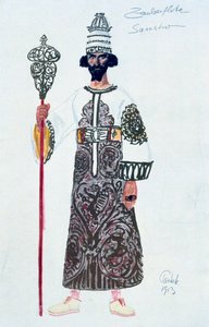 Kostumedesign til Sarastro, 1913 af Unbekannt